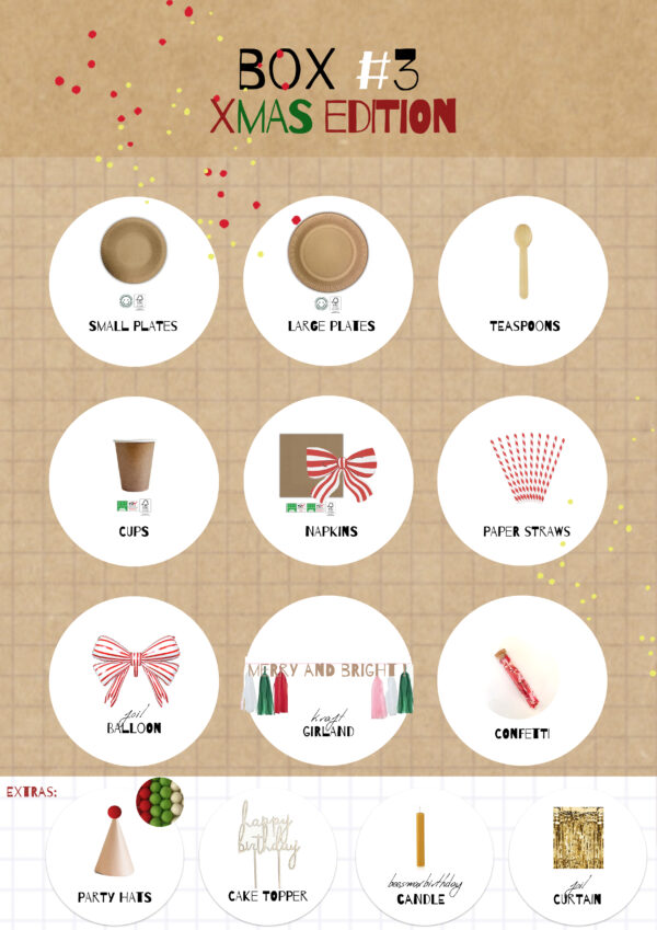 BOX#3 Party BOX# 3 Christmas Edition