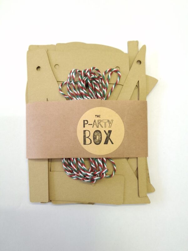 Kraft γιρλάντα HAPPY BIRTHDAY