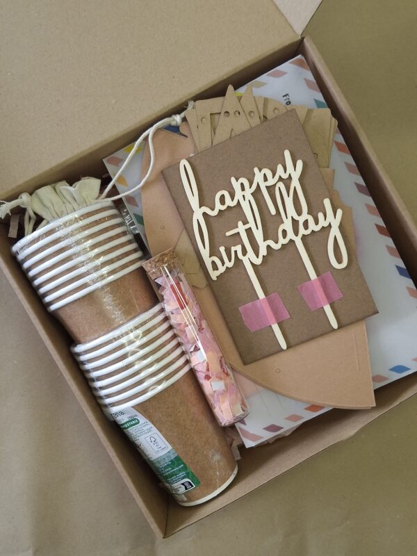 Cake topper Happy Birthday