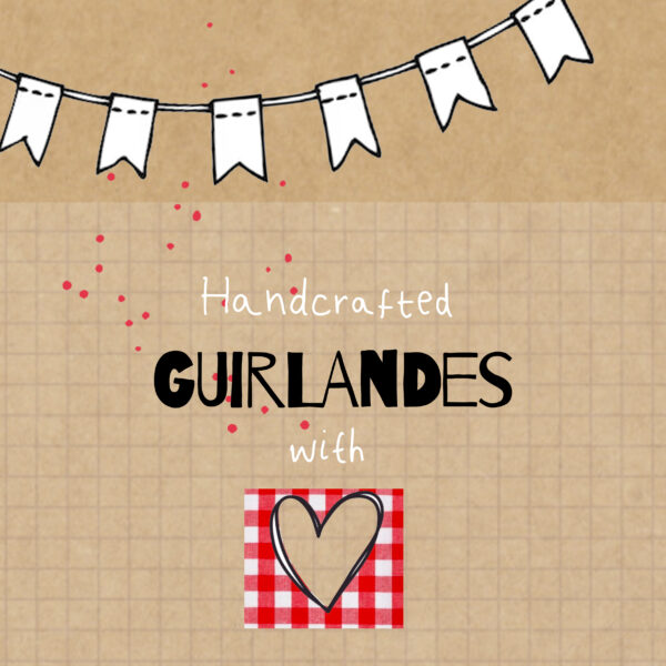 Kraft γιρλάντα HAPPY BIRTHDAY